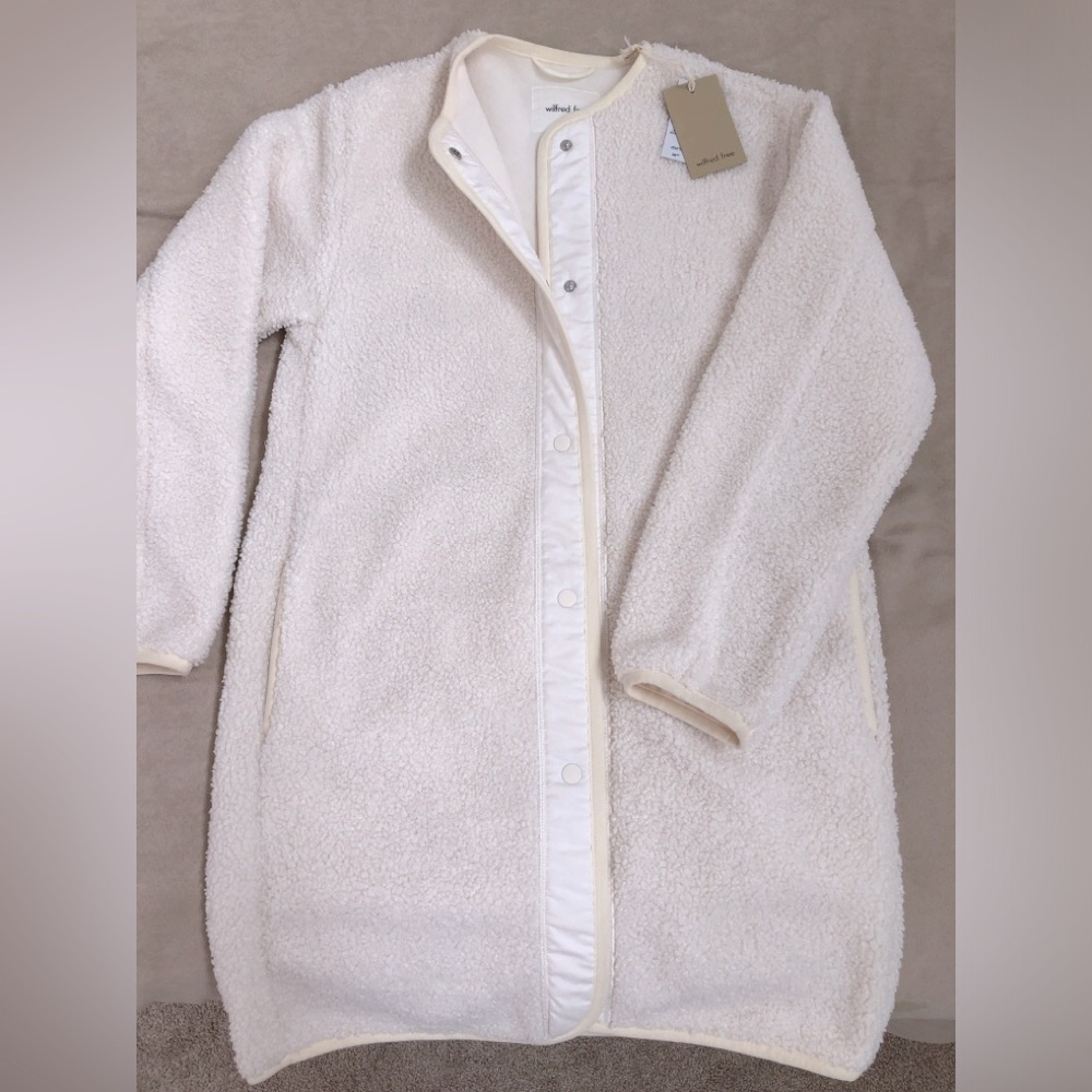 Wilfred Free Sherpa Long Liner Jacket